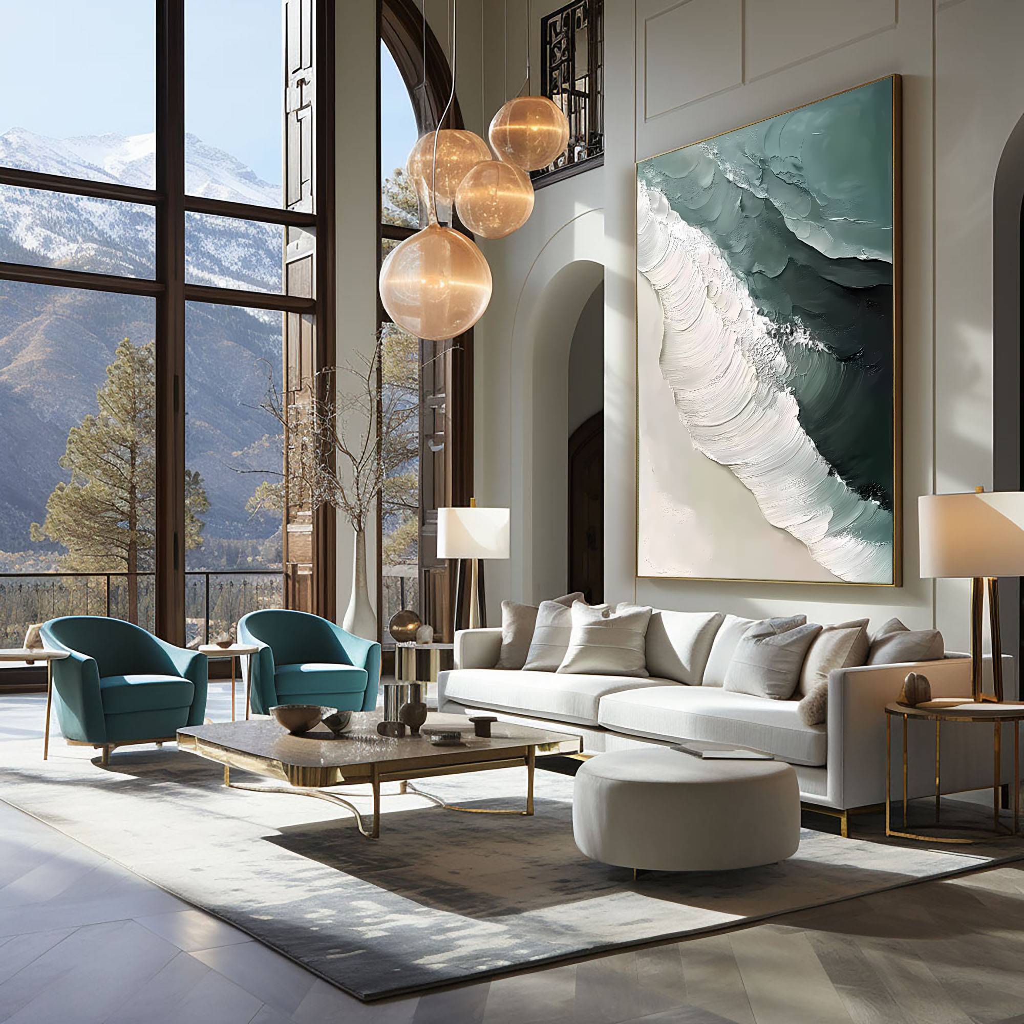 3D Textured Painting TX146