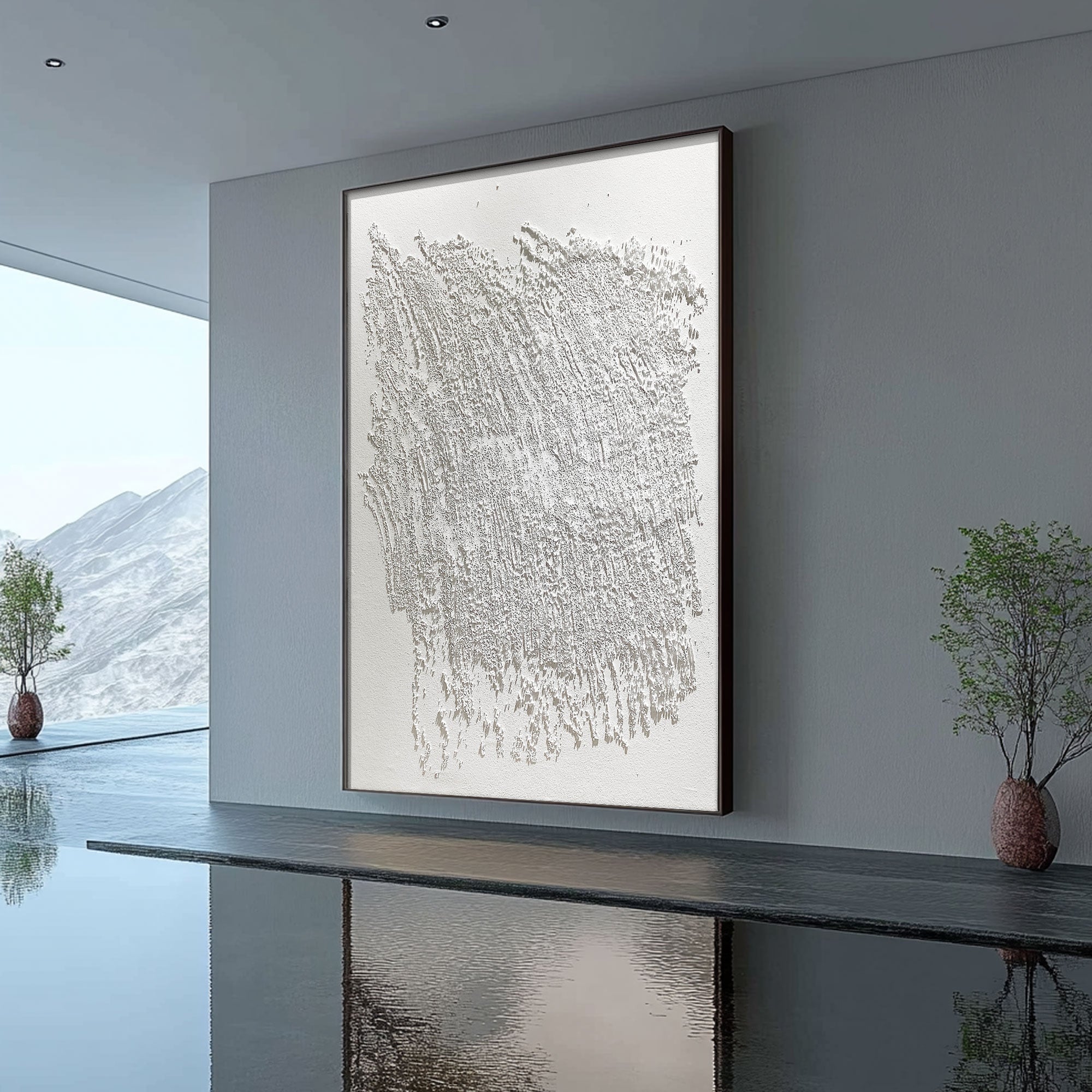 Contemporary Minimalist Art HML075