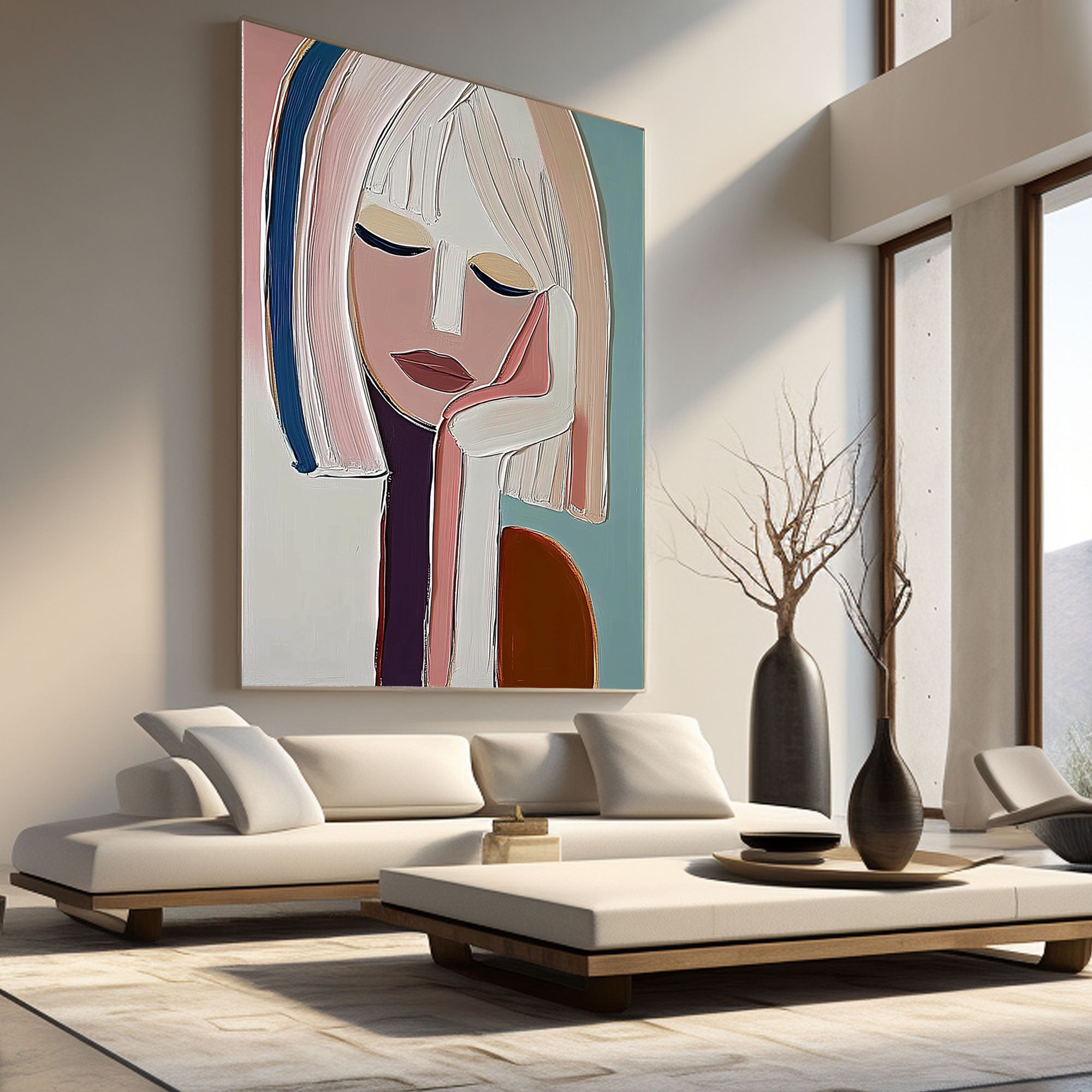 Plaster Art Textured Painting TX109