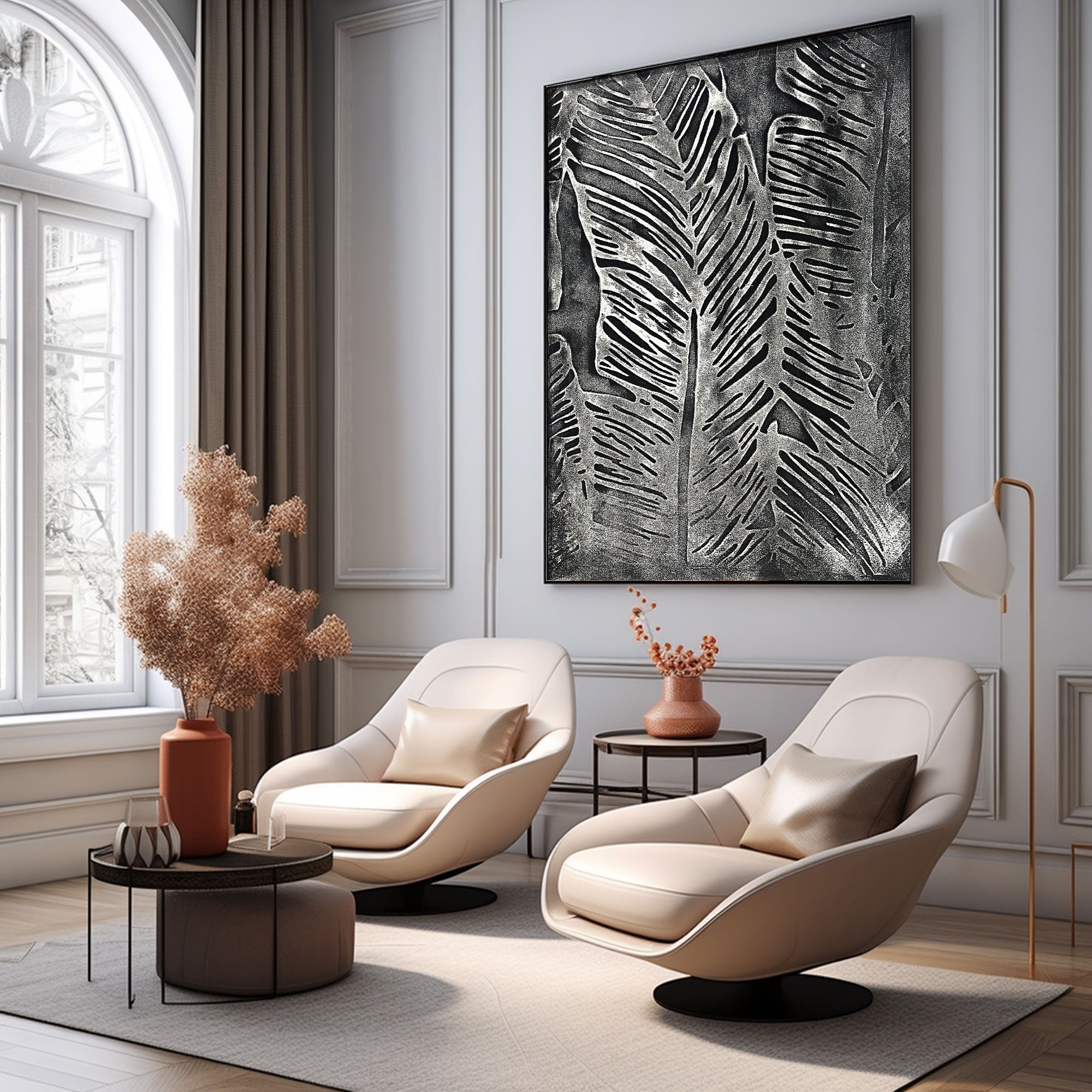 Contemporary Minimalist Art HML116