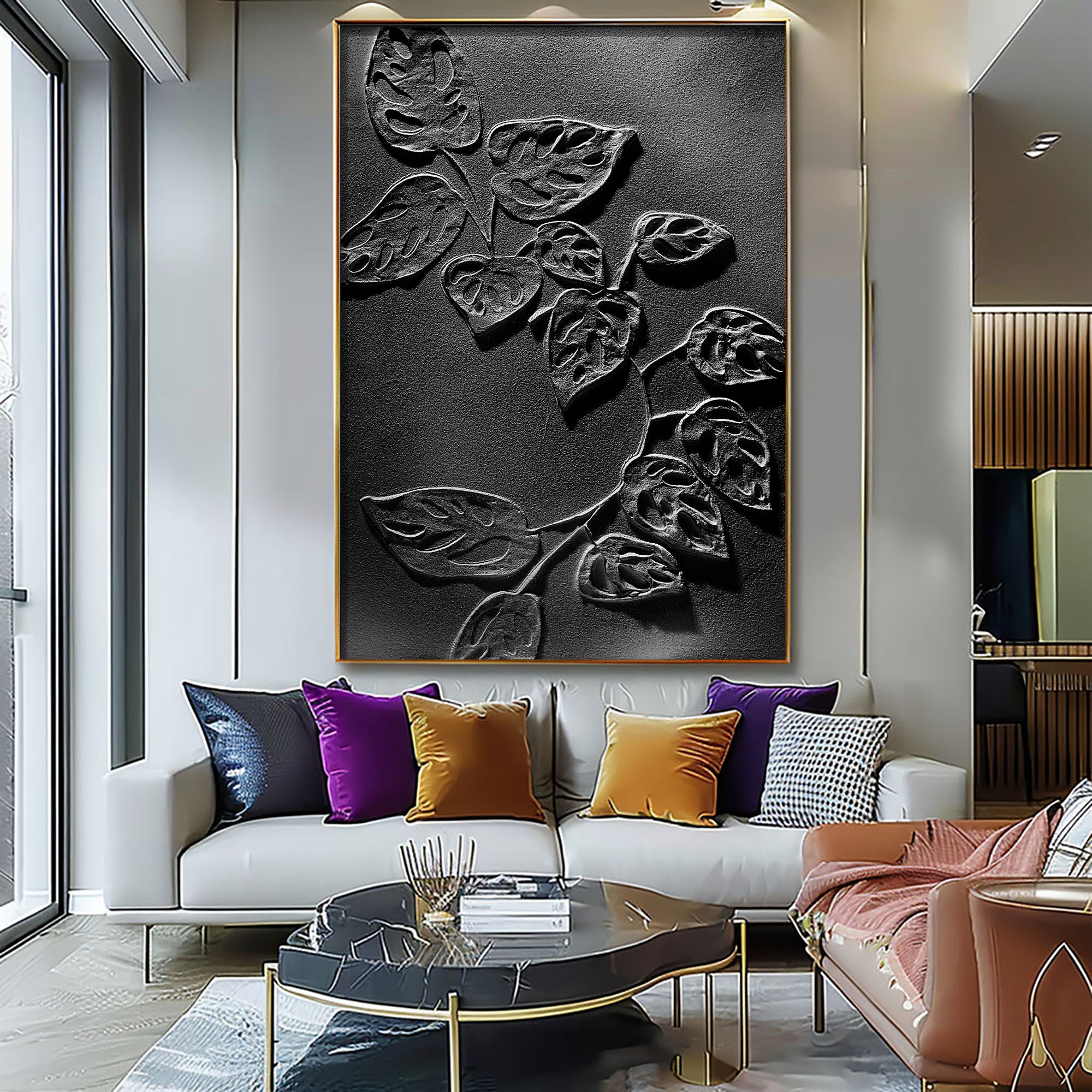 Contemporary Minimalist Art HML114