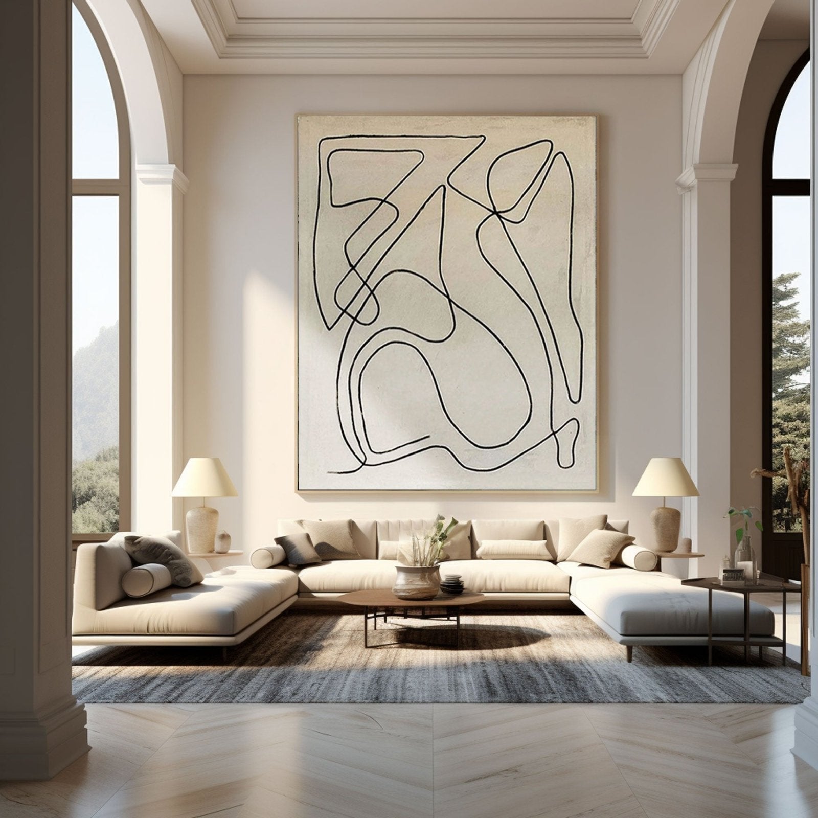 Minimalist Painting ML013