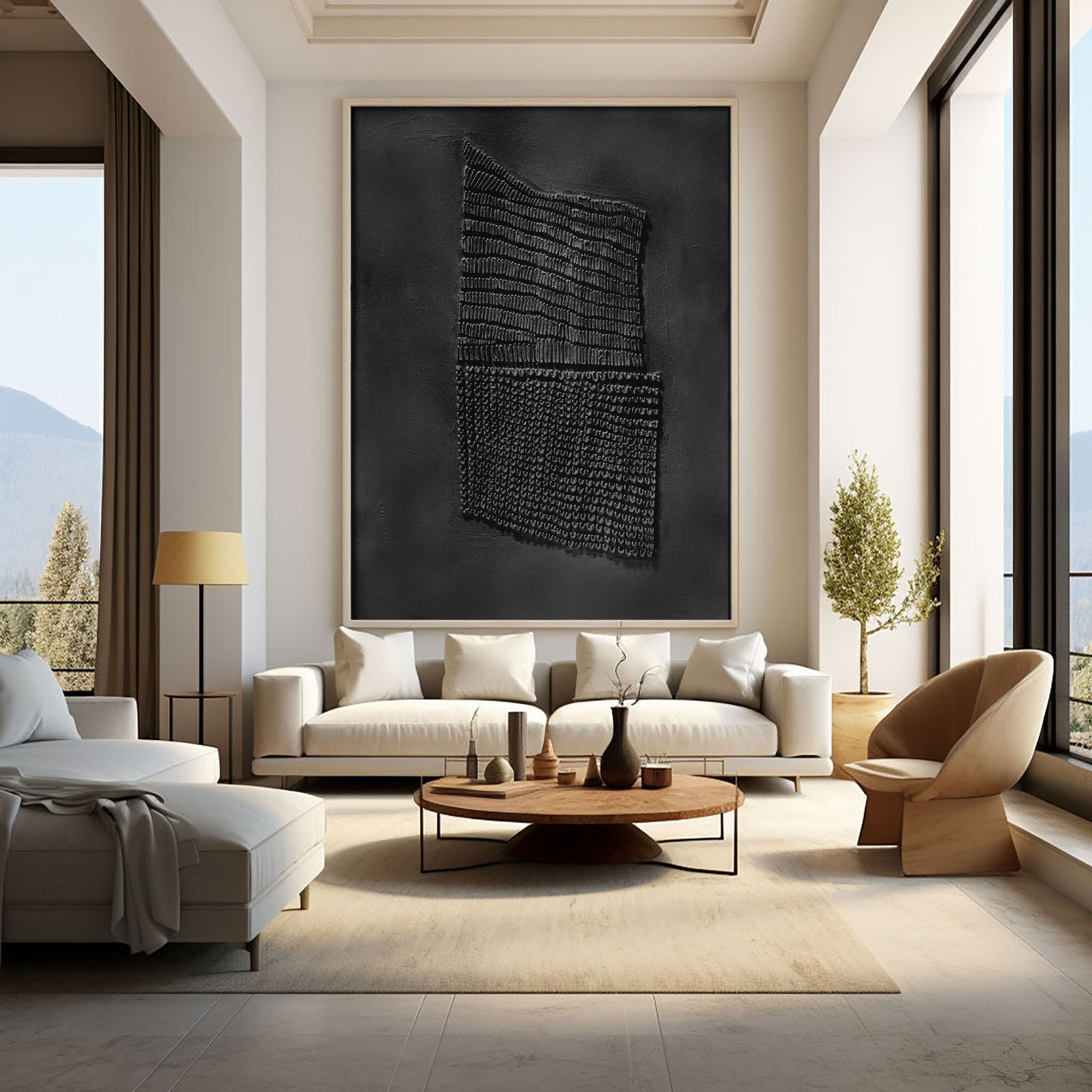 Contemporary Minimalist Art HML112