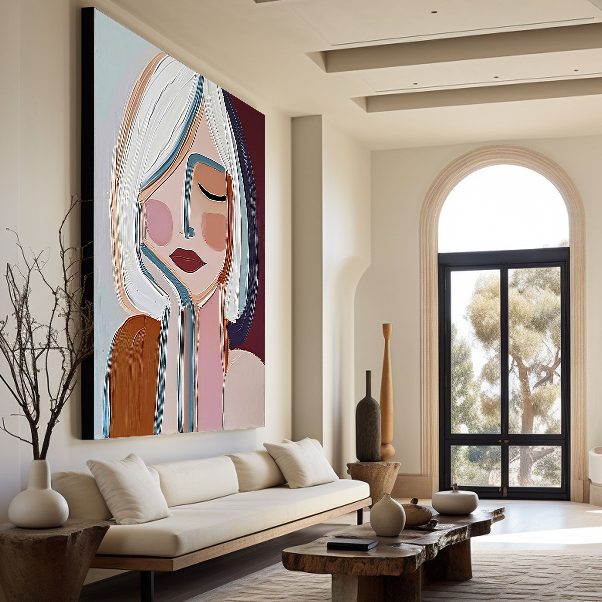 Plaster Art Textured Painting TX108