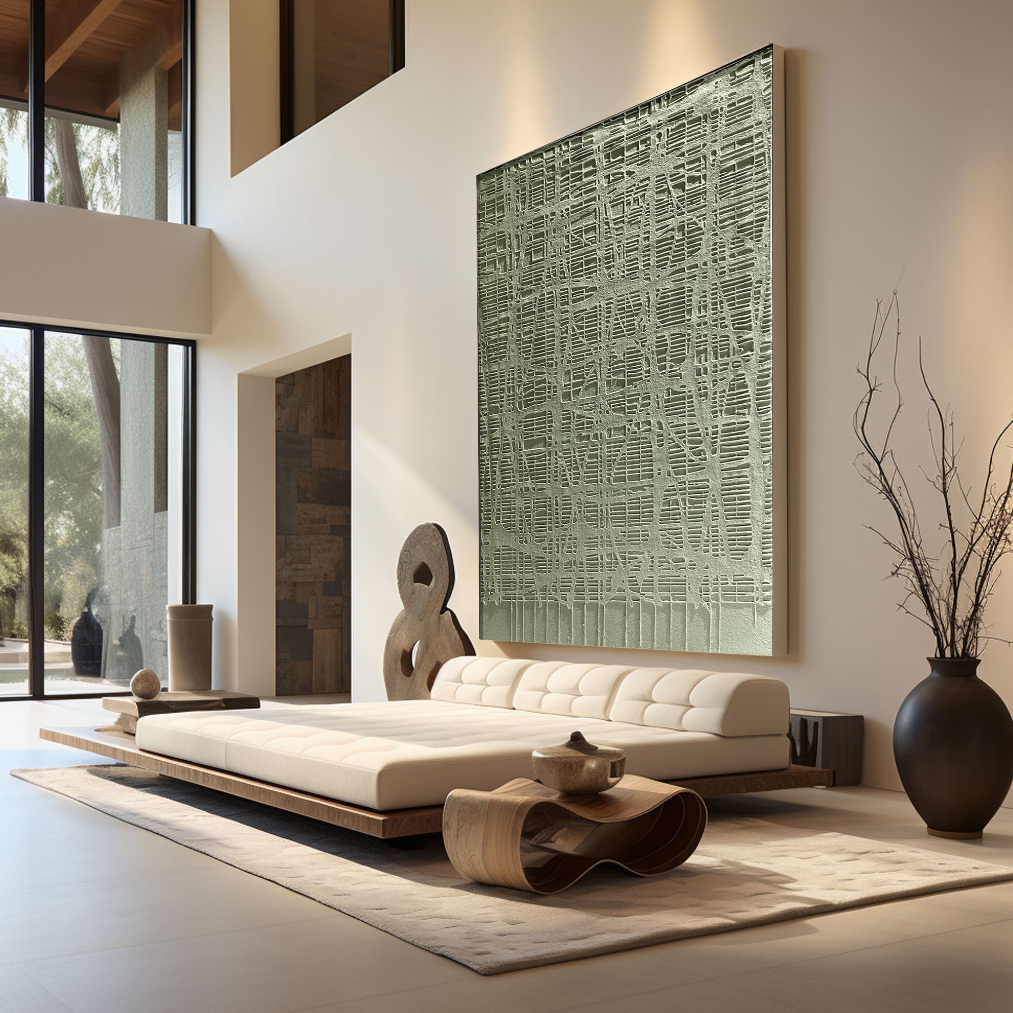 Contemporary Minimalist Art HML120