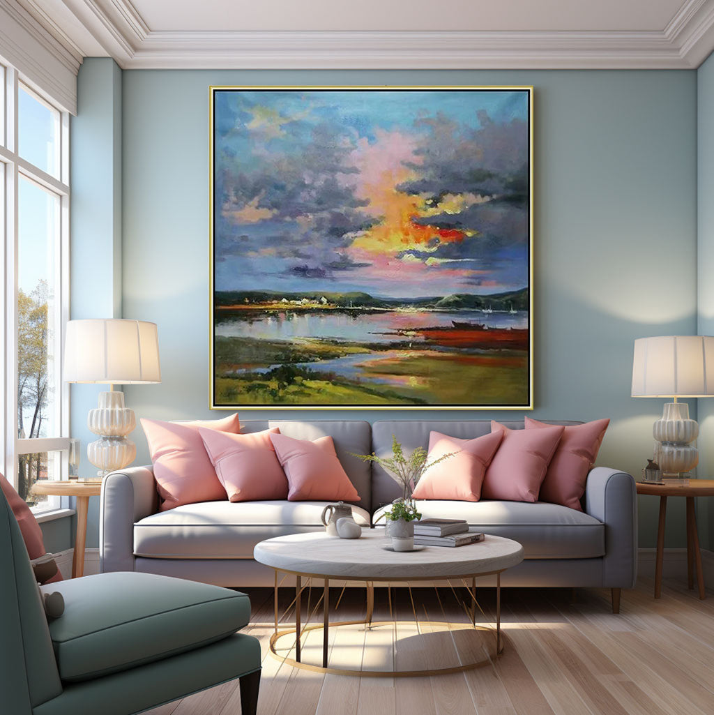 Minimalist Oil Painting ML146