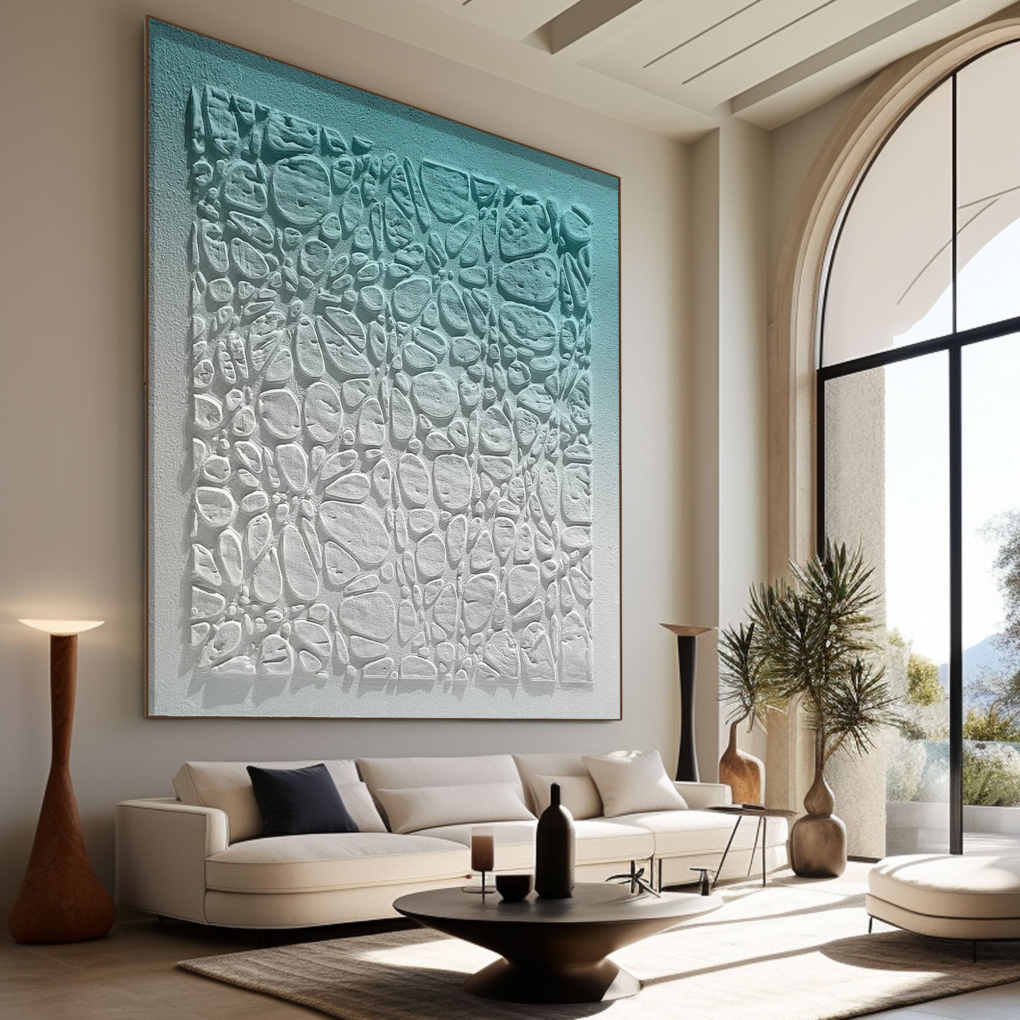 Plaster Art Texture Painting HTX092