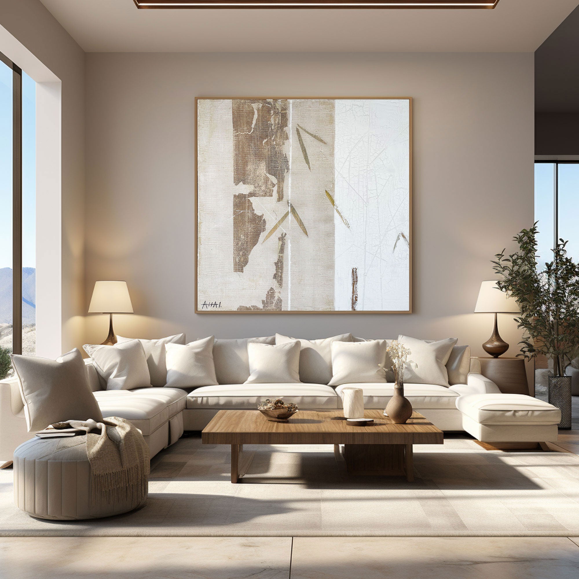 Wabi Sabi Painting LWS085