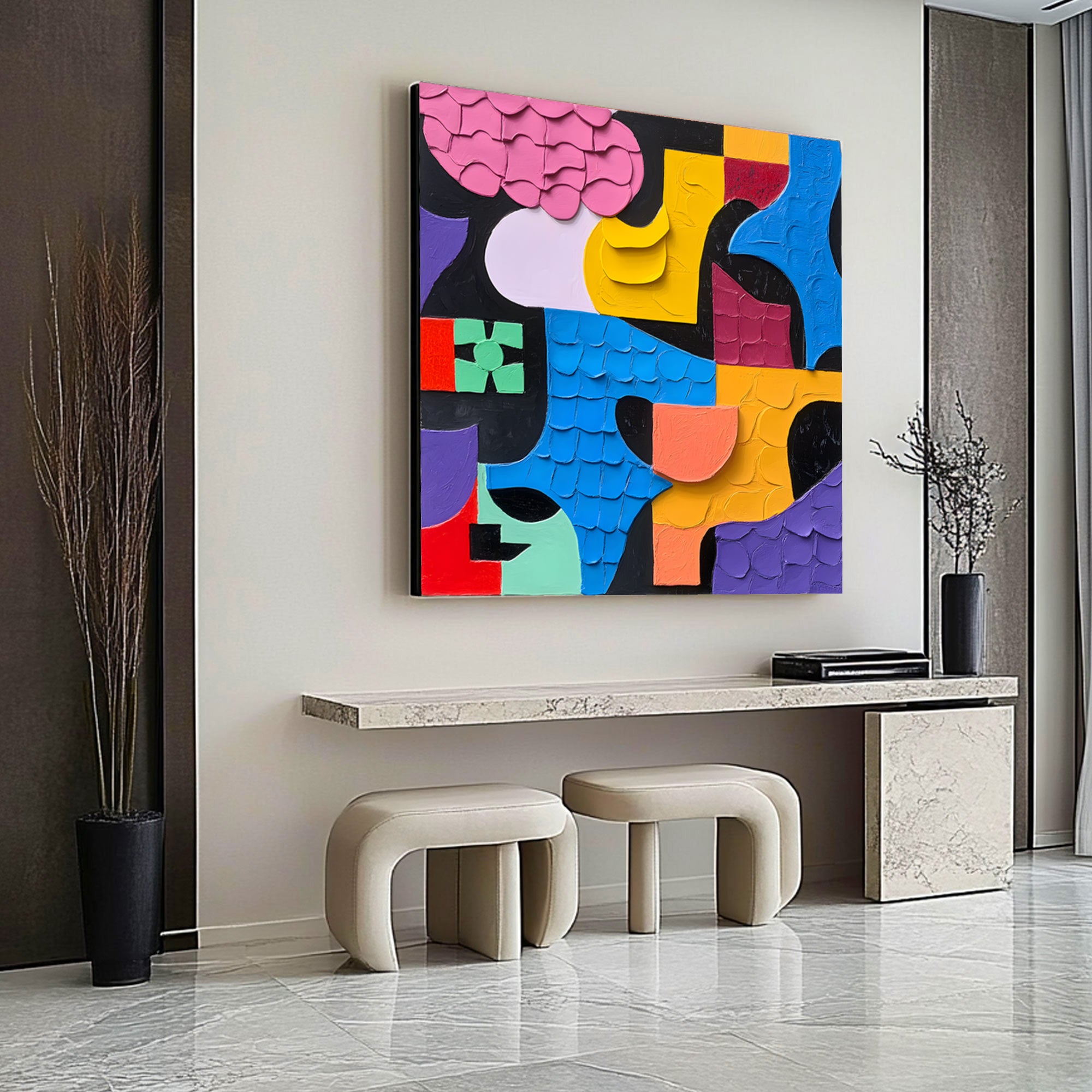 Abstract Painting AB195