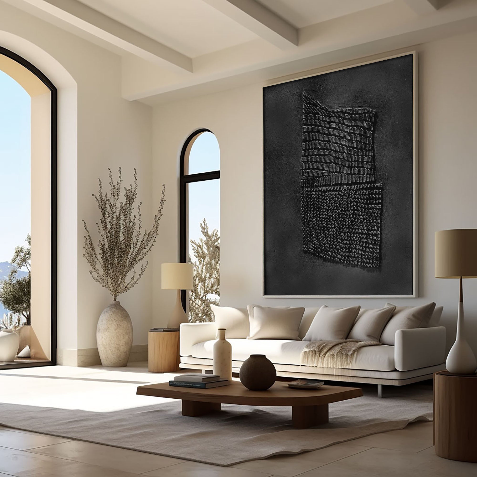 Contemporary Minimalist Art HML112