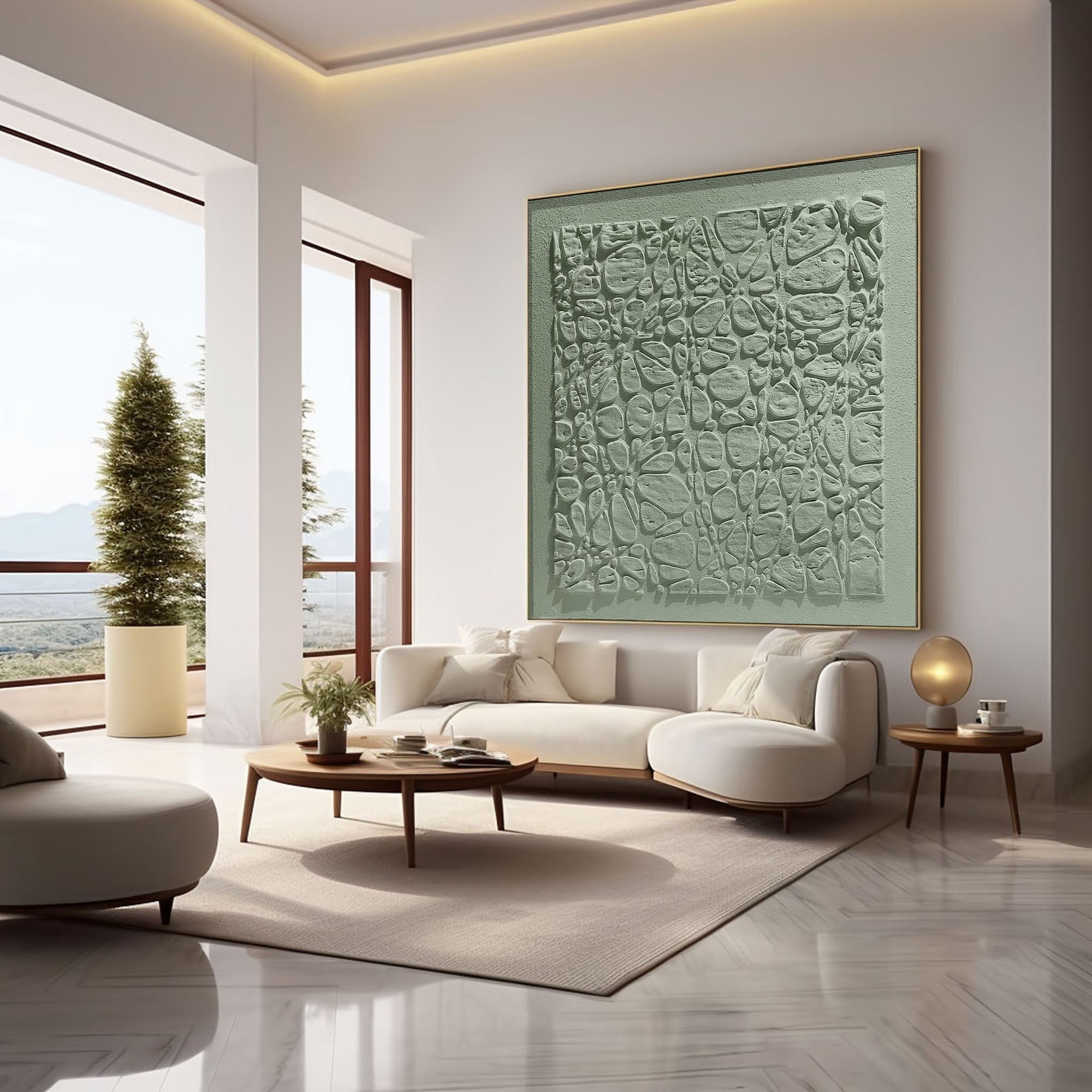 Plaster Art Texture Painting HTX076