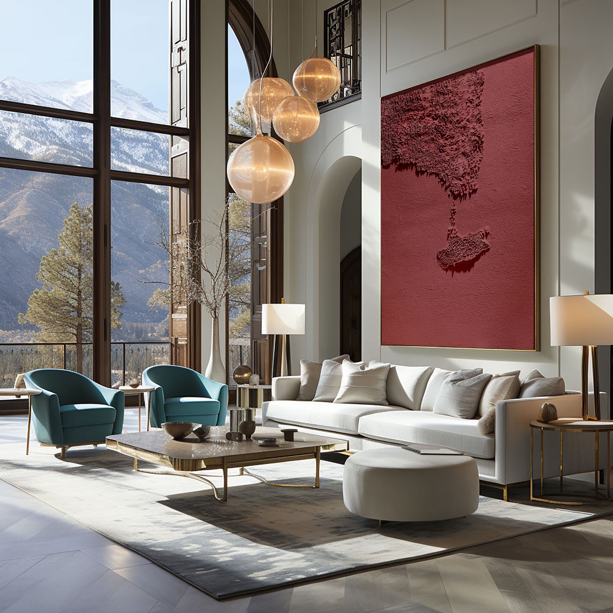 3D Textured Painting HTX067