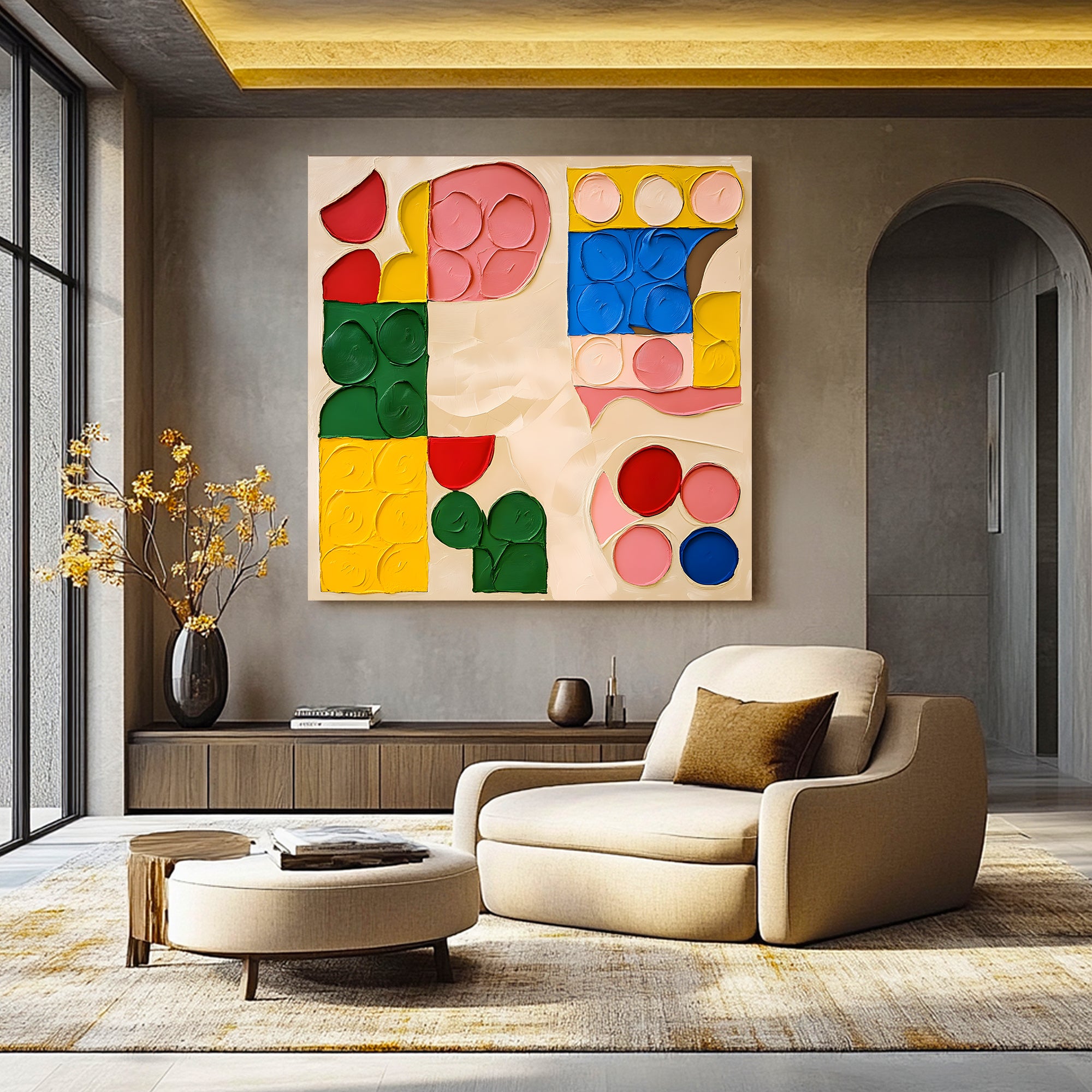 Abstract Painting AB201