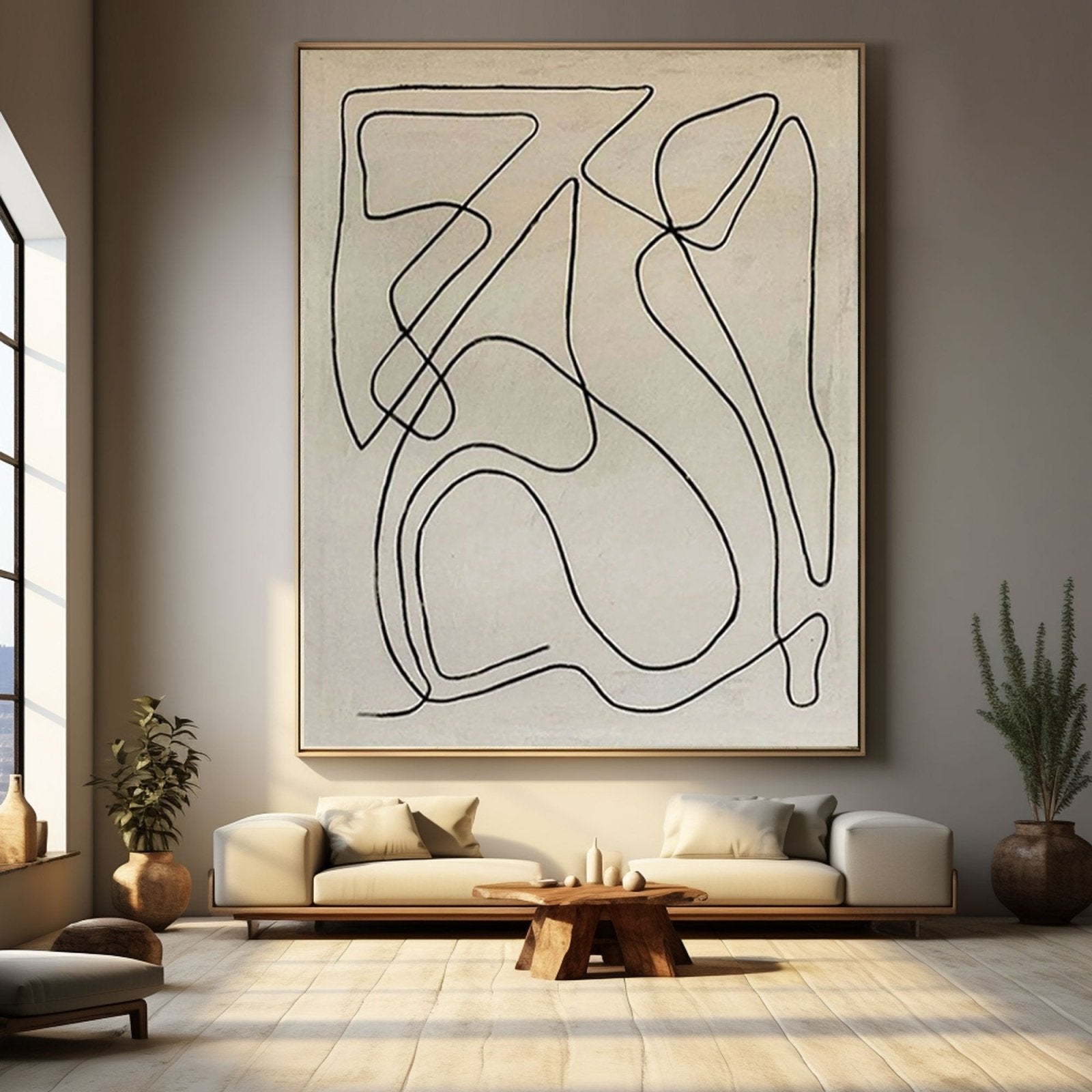 Minimalist Painting ML013