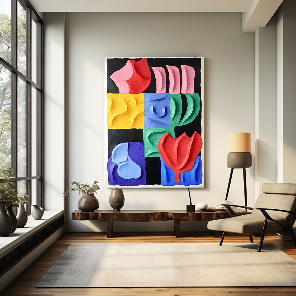 3D Textured Painting TX186