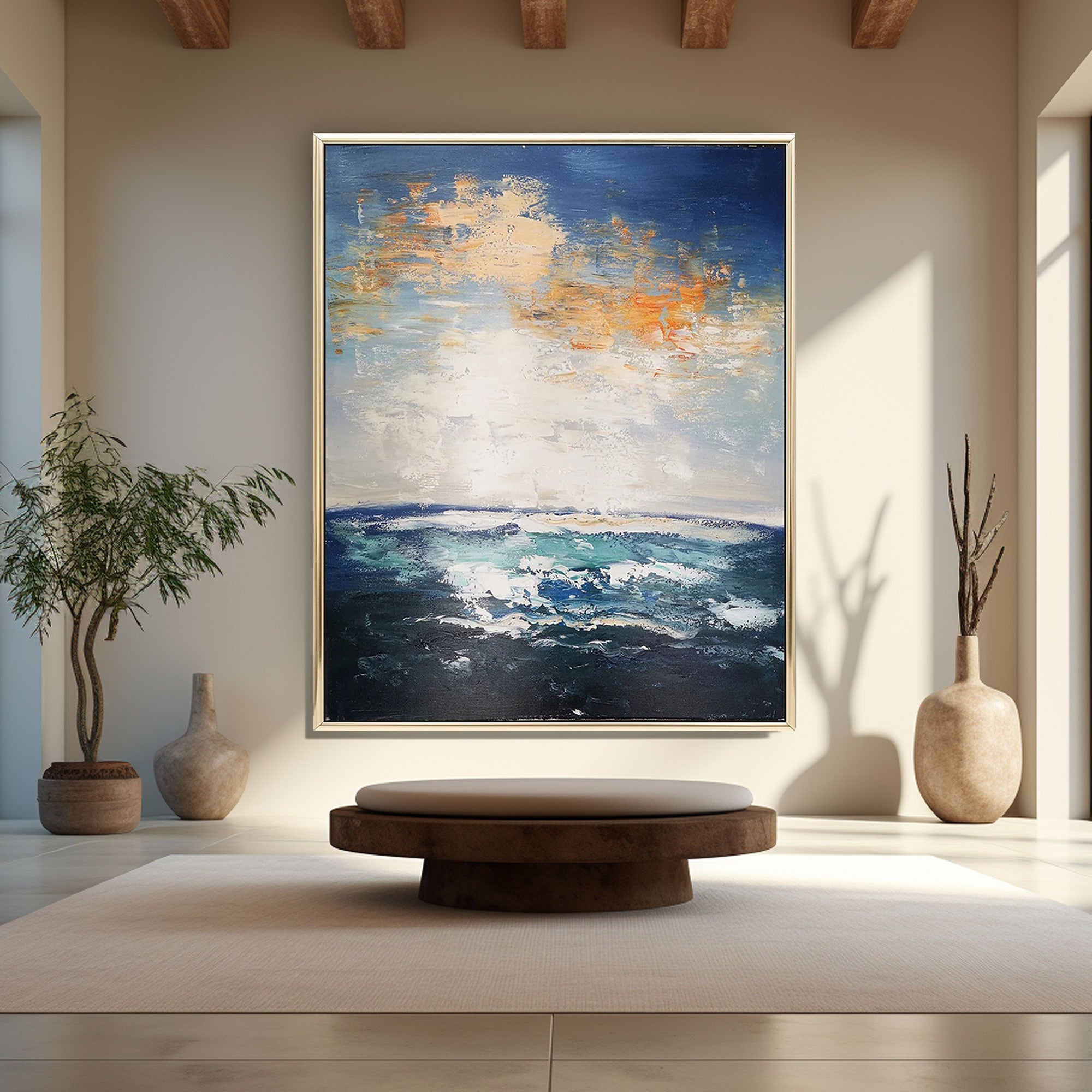 Minimalist Oil Painting ML147