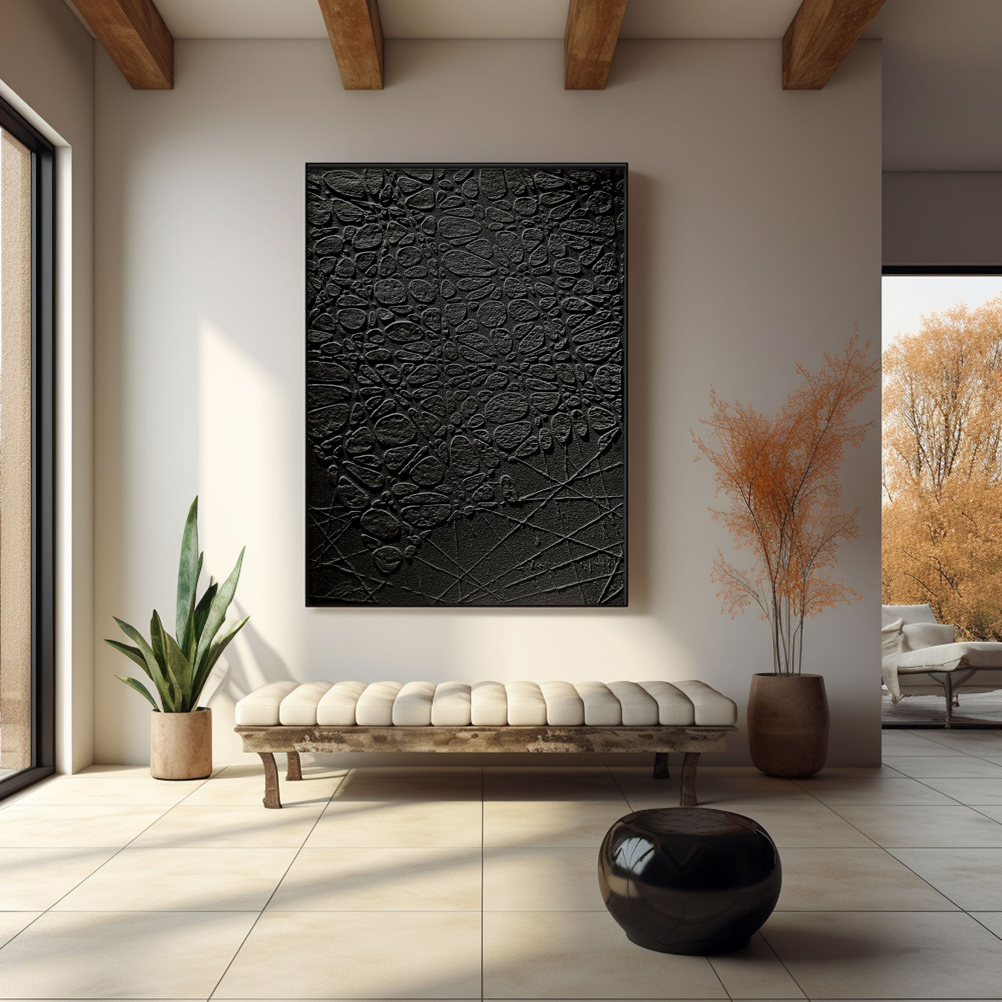 Contemporary Minimalist Art HML102