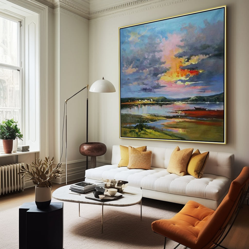 Minimalist Oil Painting ML146