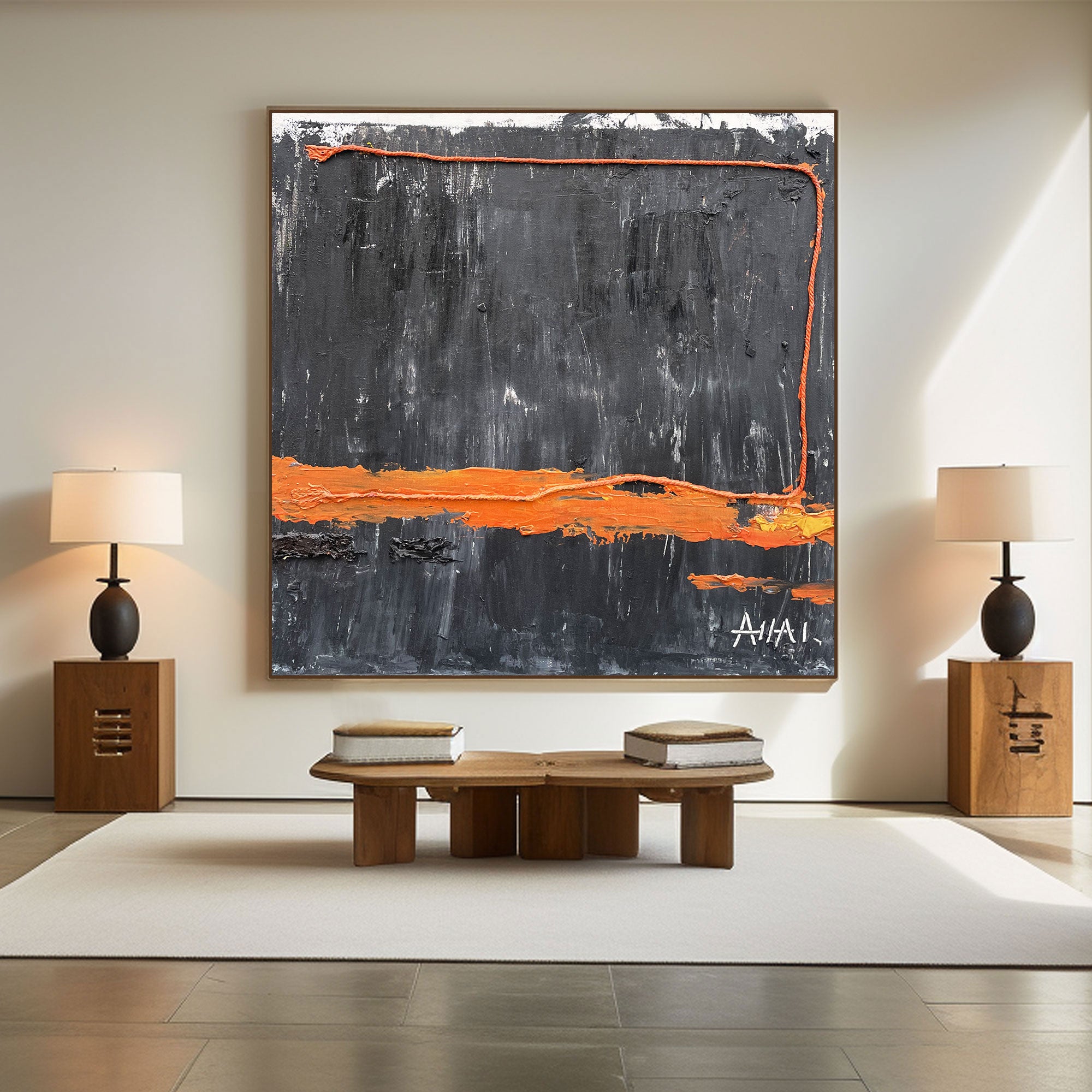 Wabi Sabi Painting LWS086