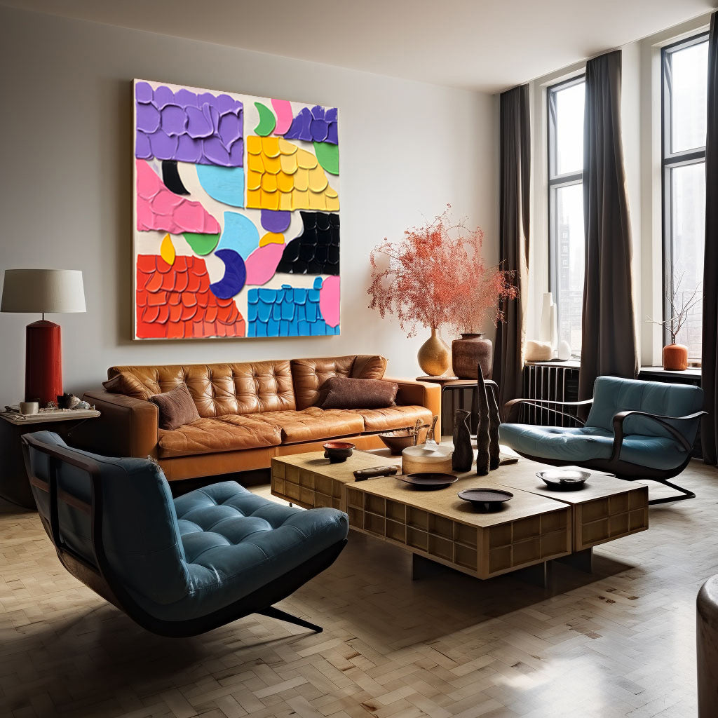 Abstract Painting AB196