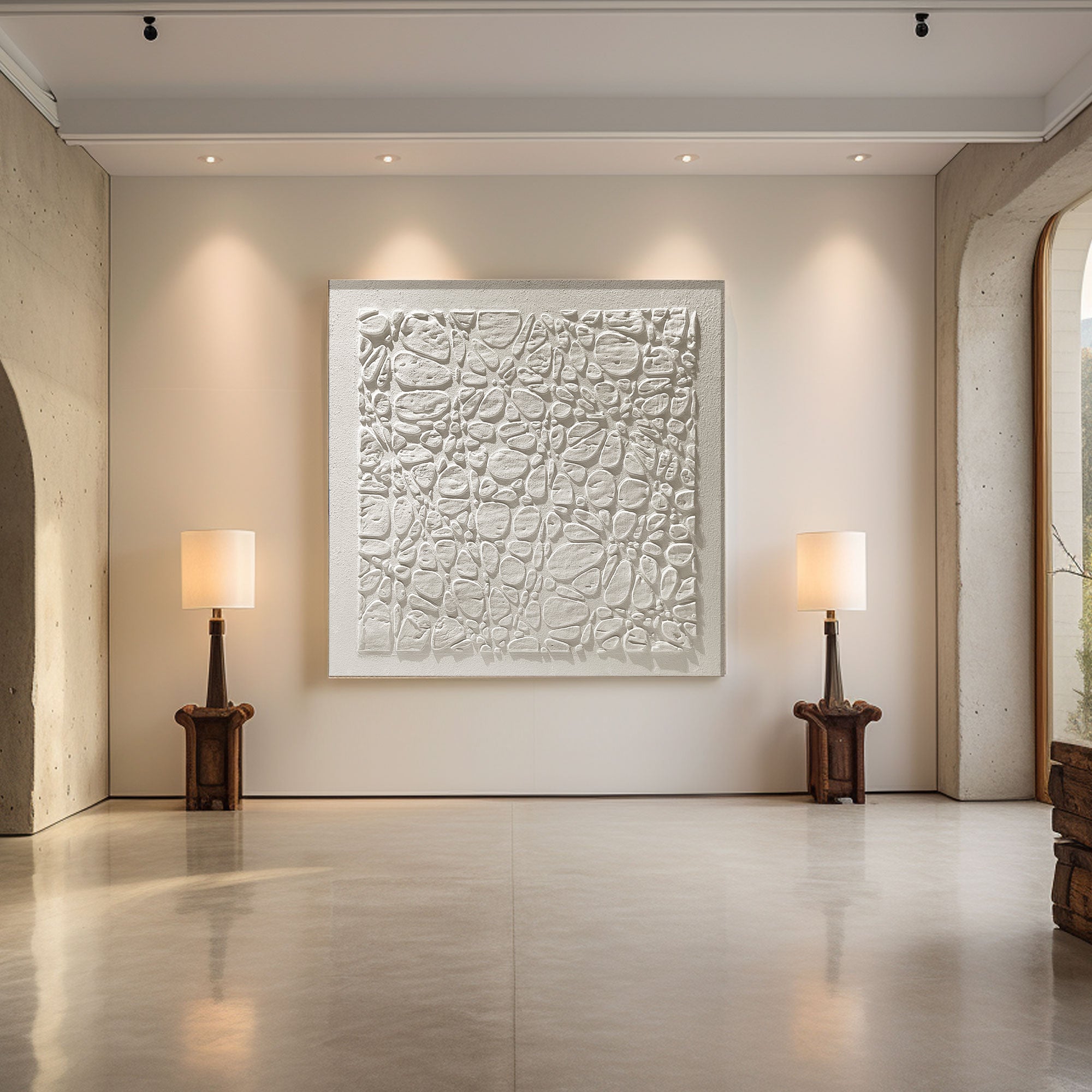 Plaster Art Texture Painting HTX072