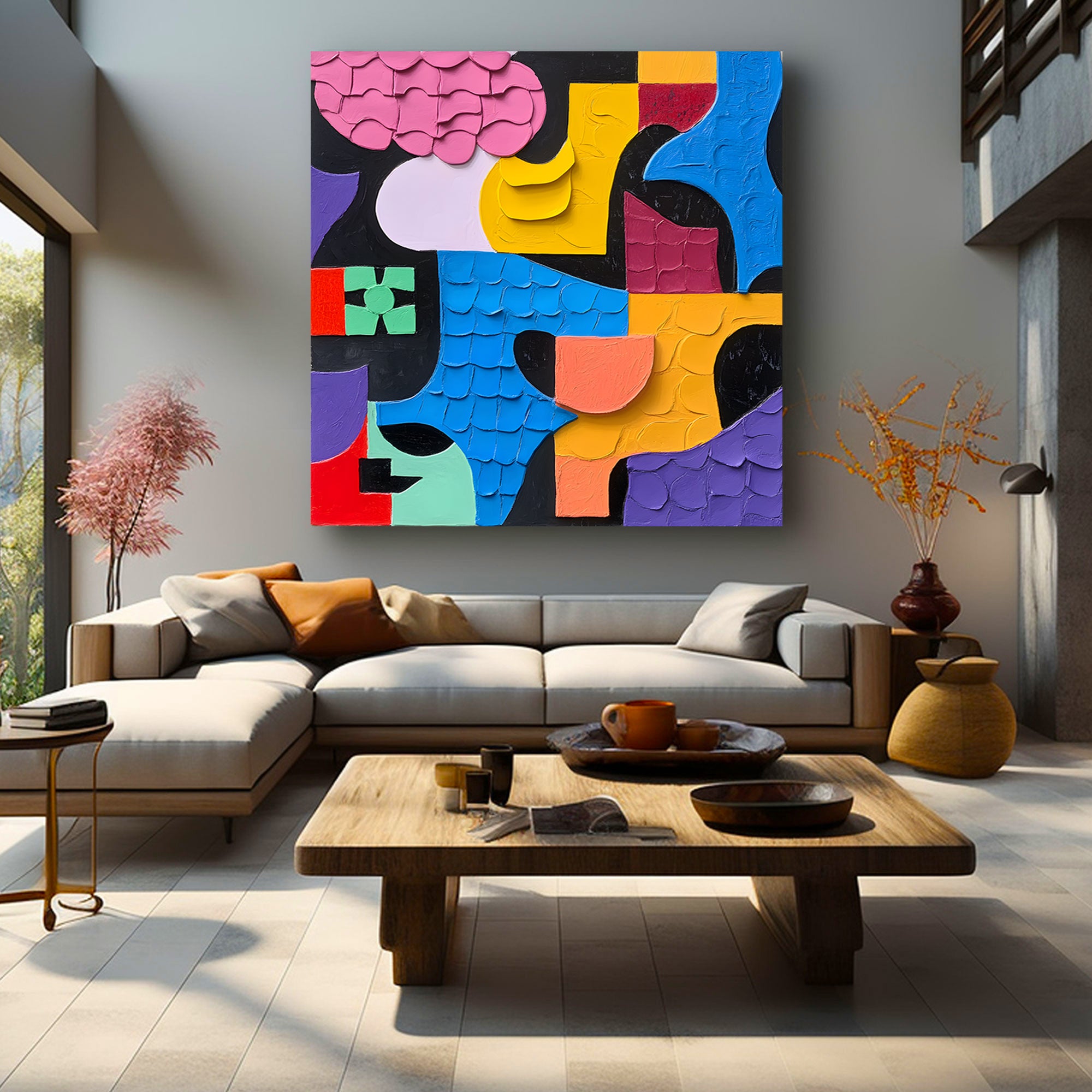 Abstract Painting AB195