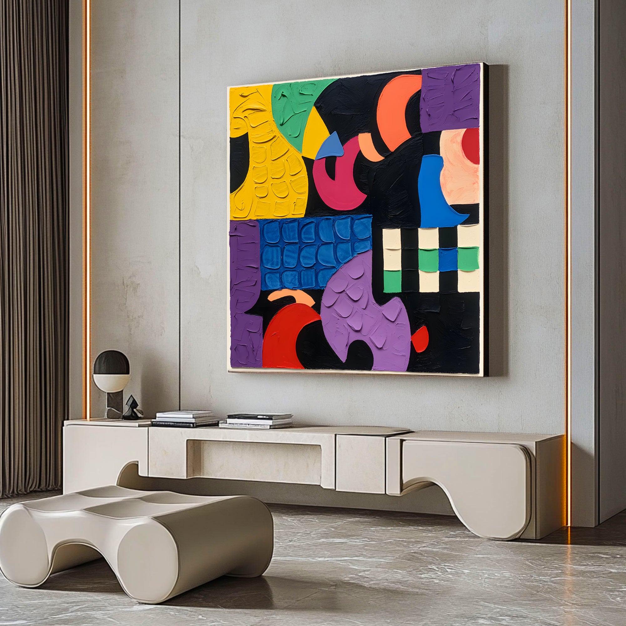Abstract Painting AB200