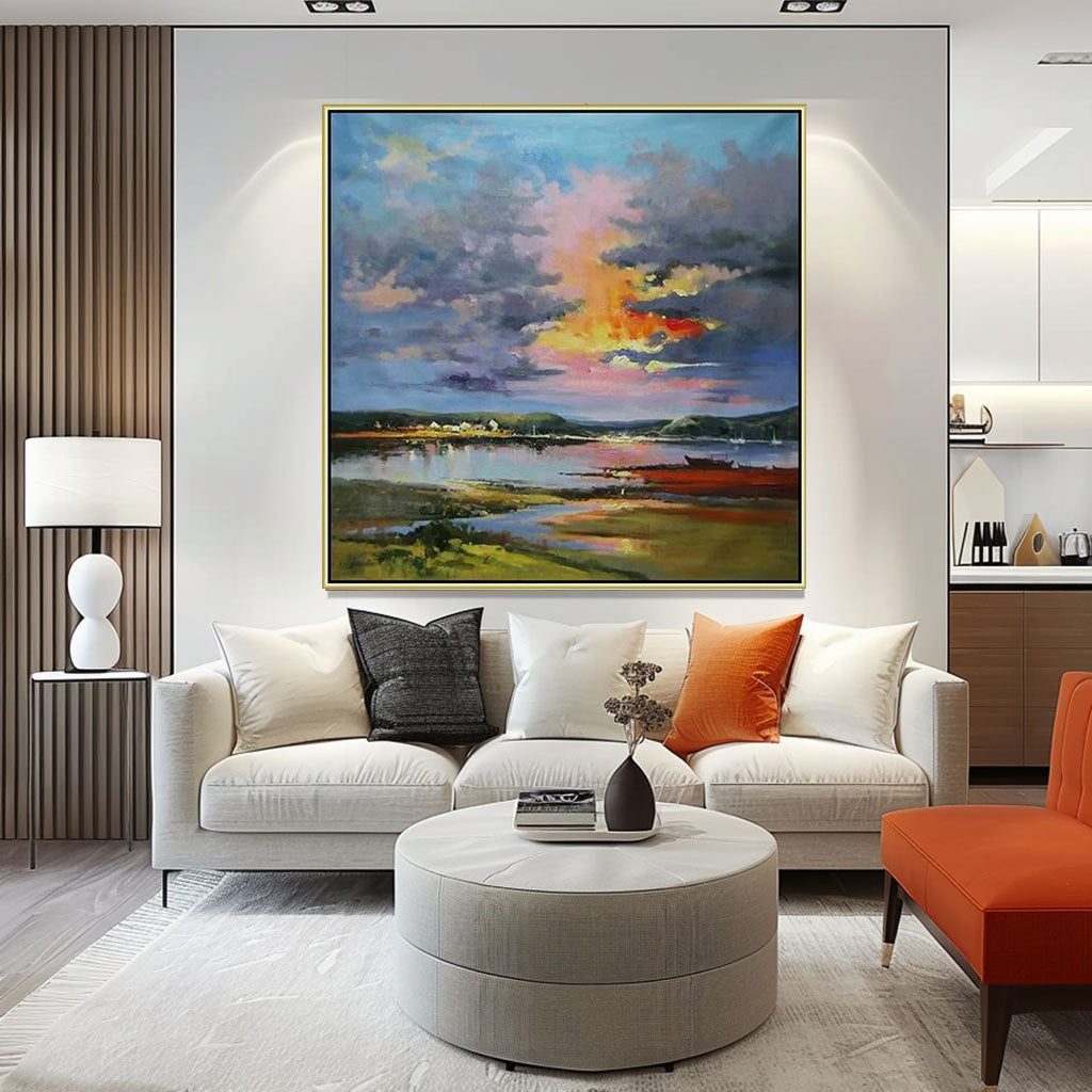 Minimalist Oil Painting ML146