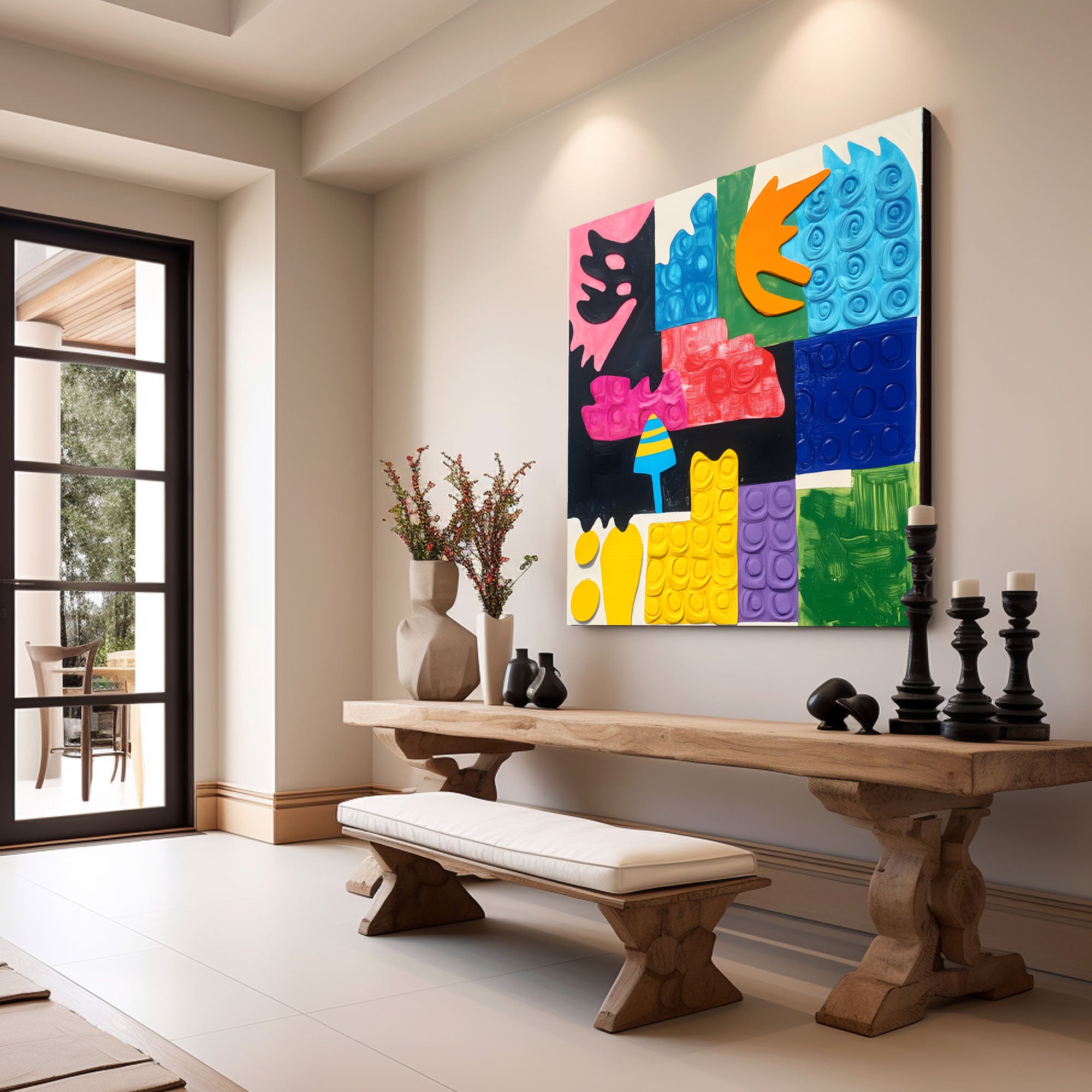 Abstract Painting AB197