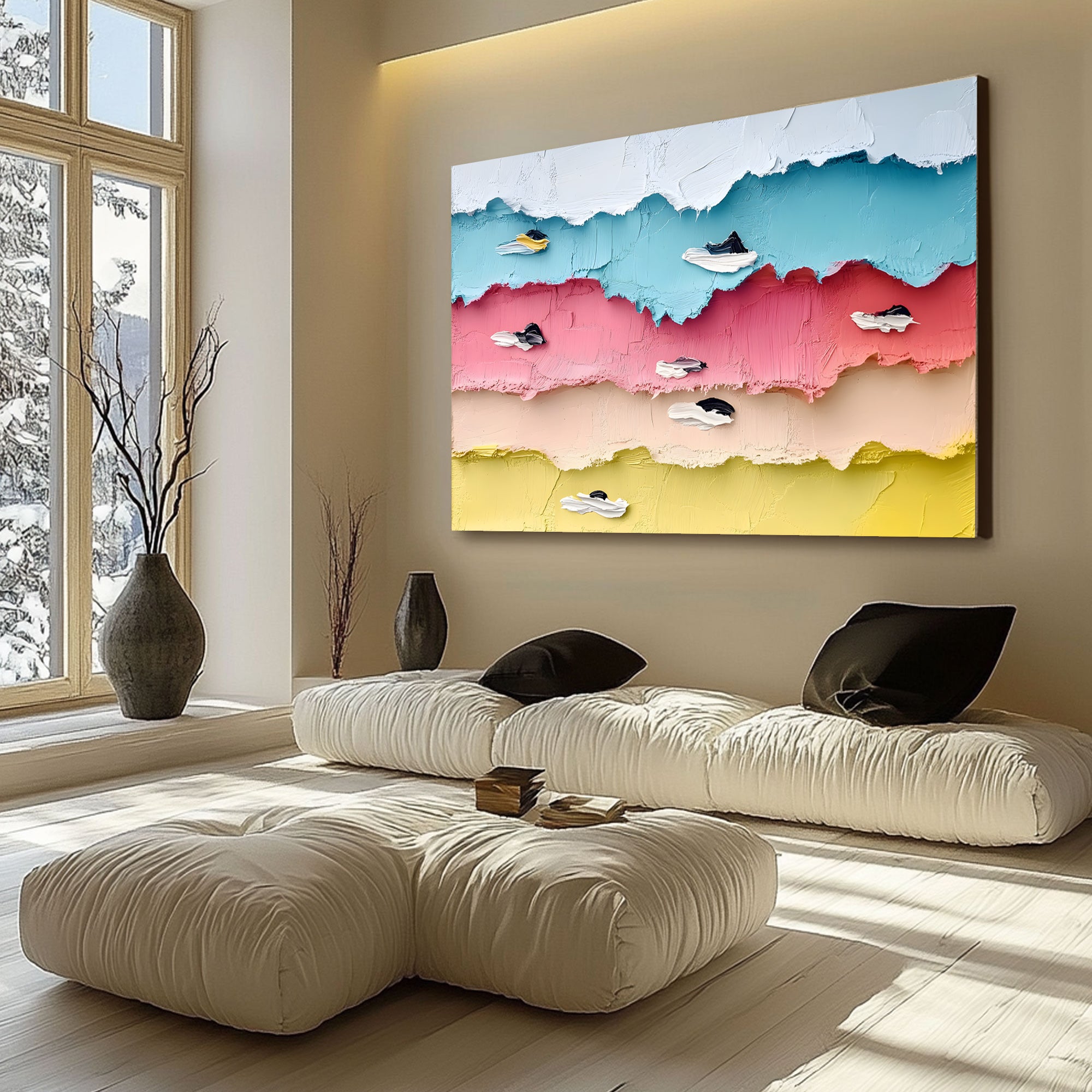 3D Textured Painting TX208