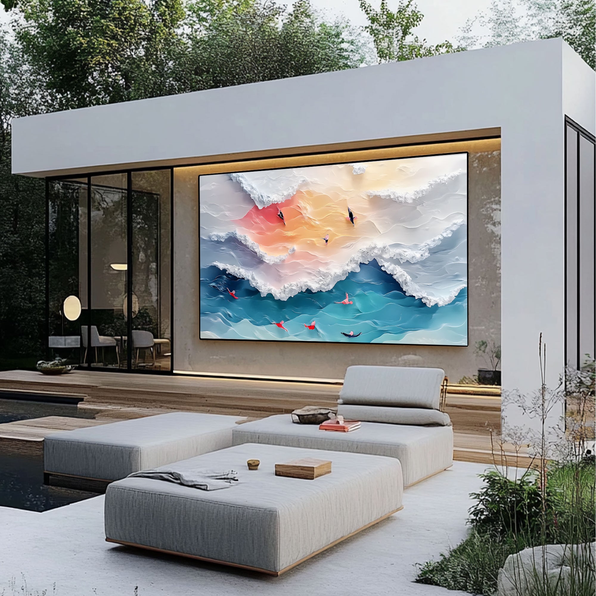 3D Textured Painting TX218