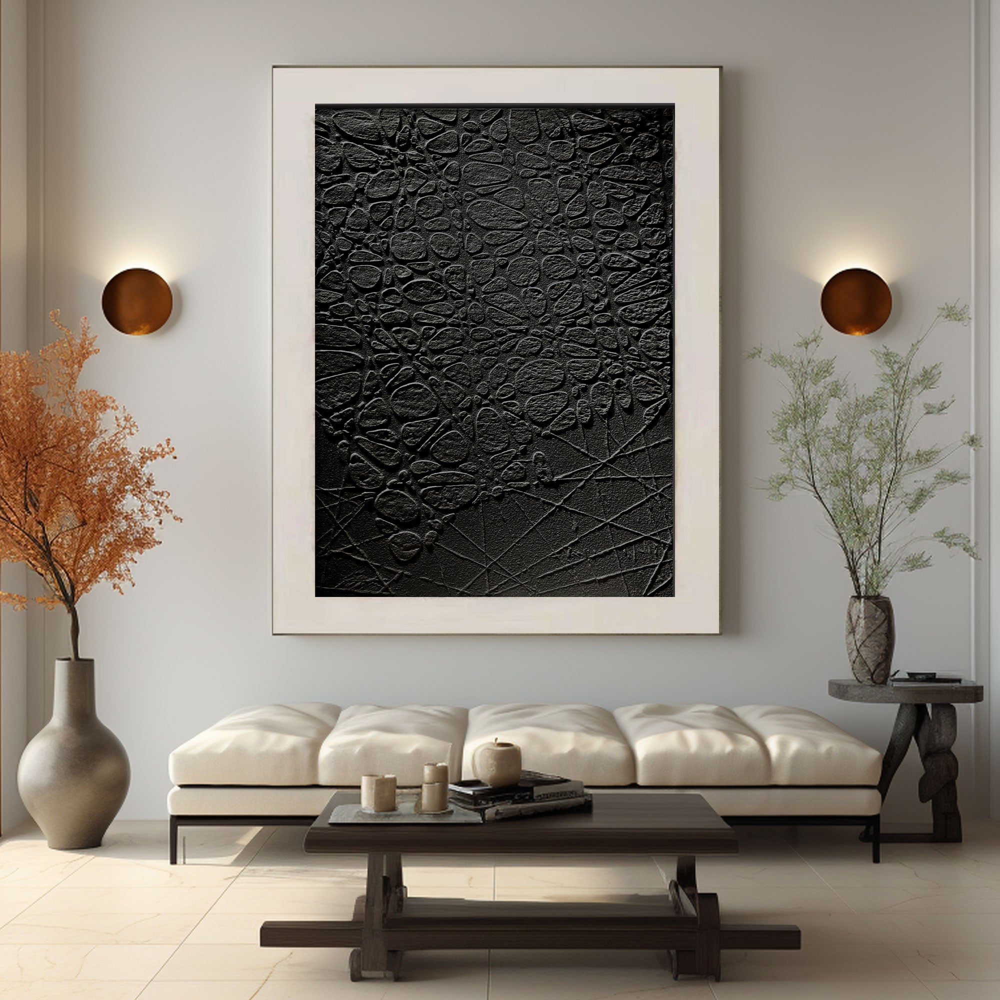 Contemporary Minimalist Art HML102