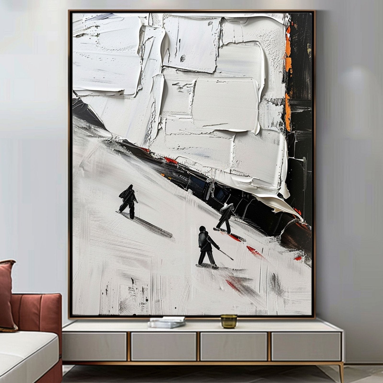 Plaster Art Texture Painting TX020