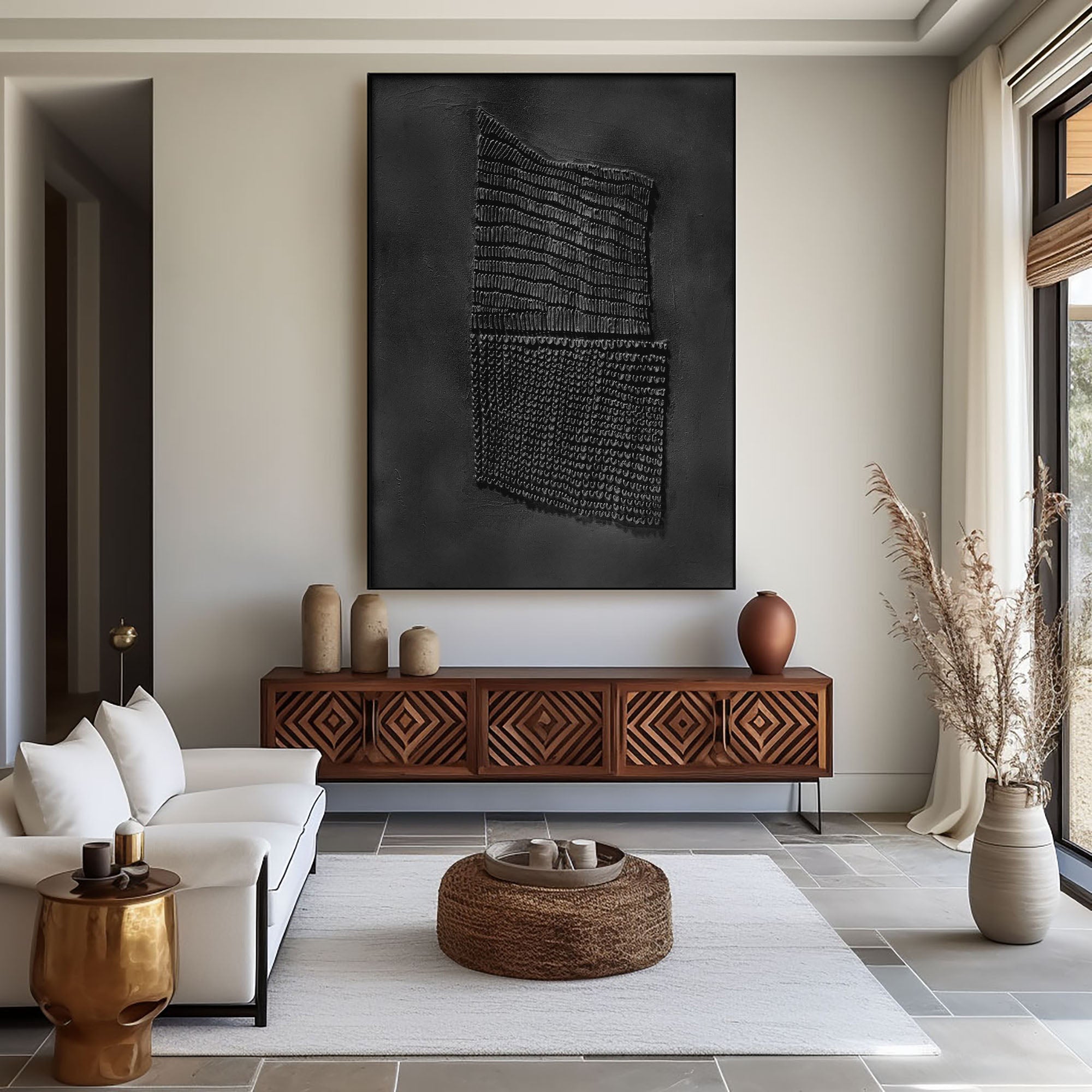 Contemporary Minimalist Art HML112
