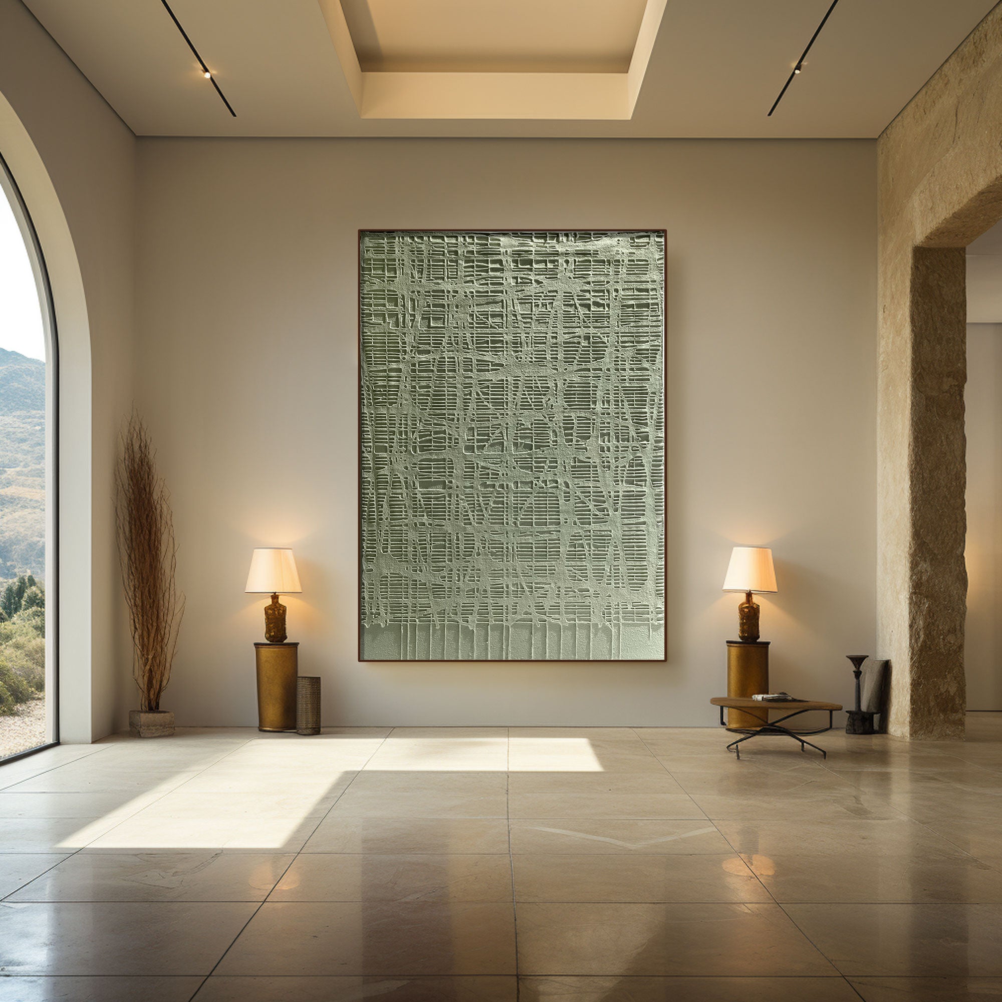 Contemporary Minimalist Art HML120