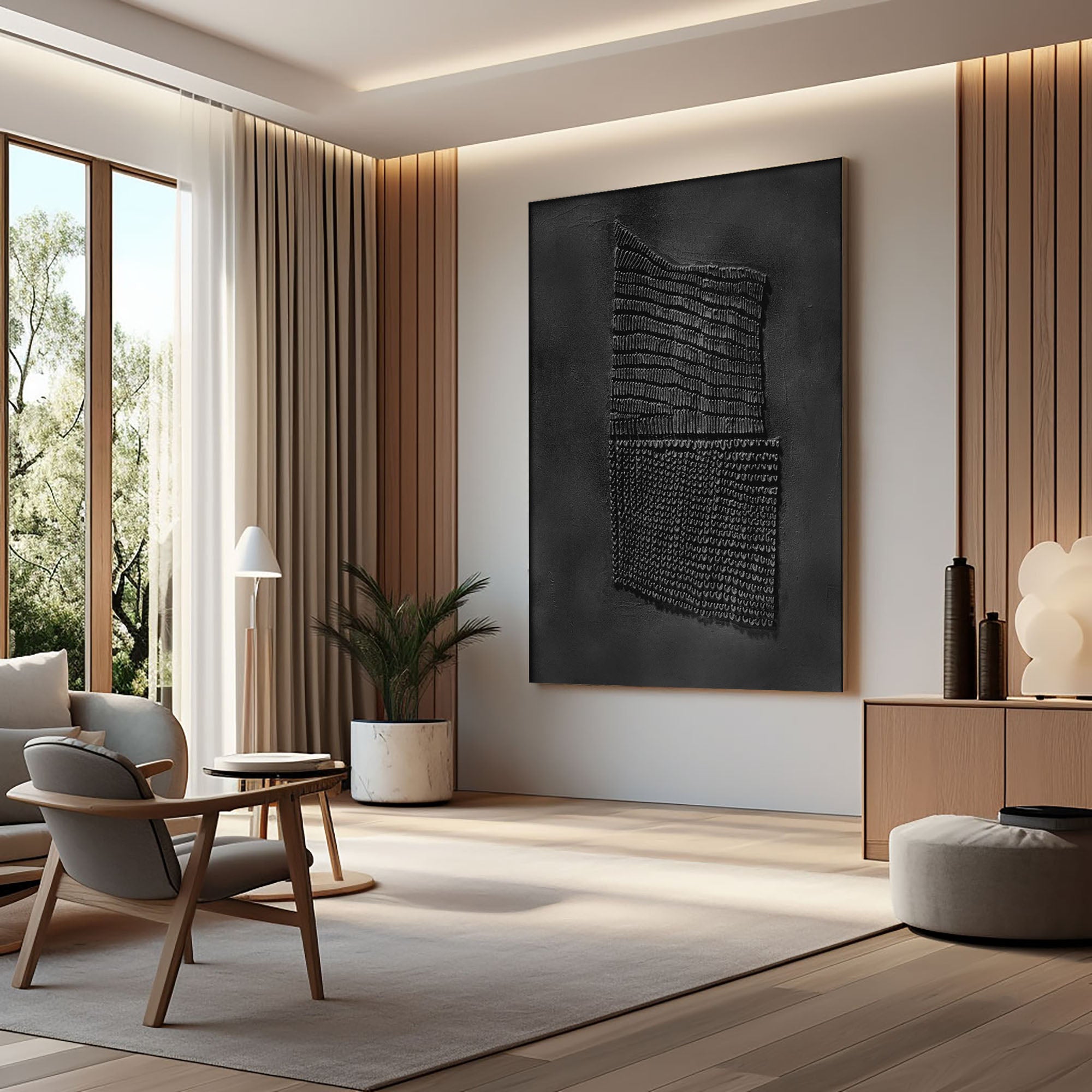 Contemporary Minimalist Art HML112