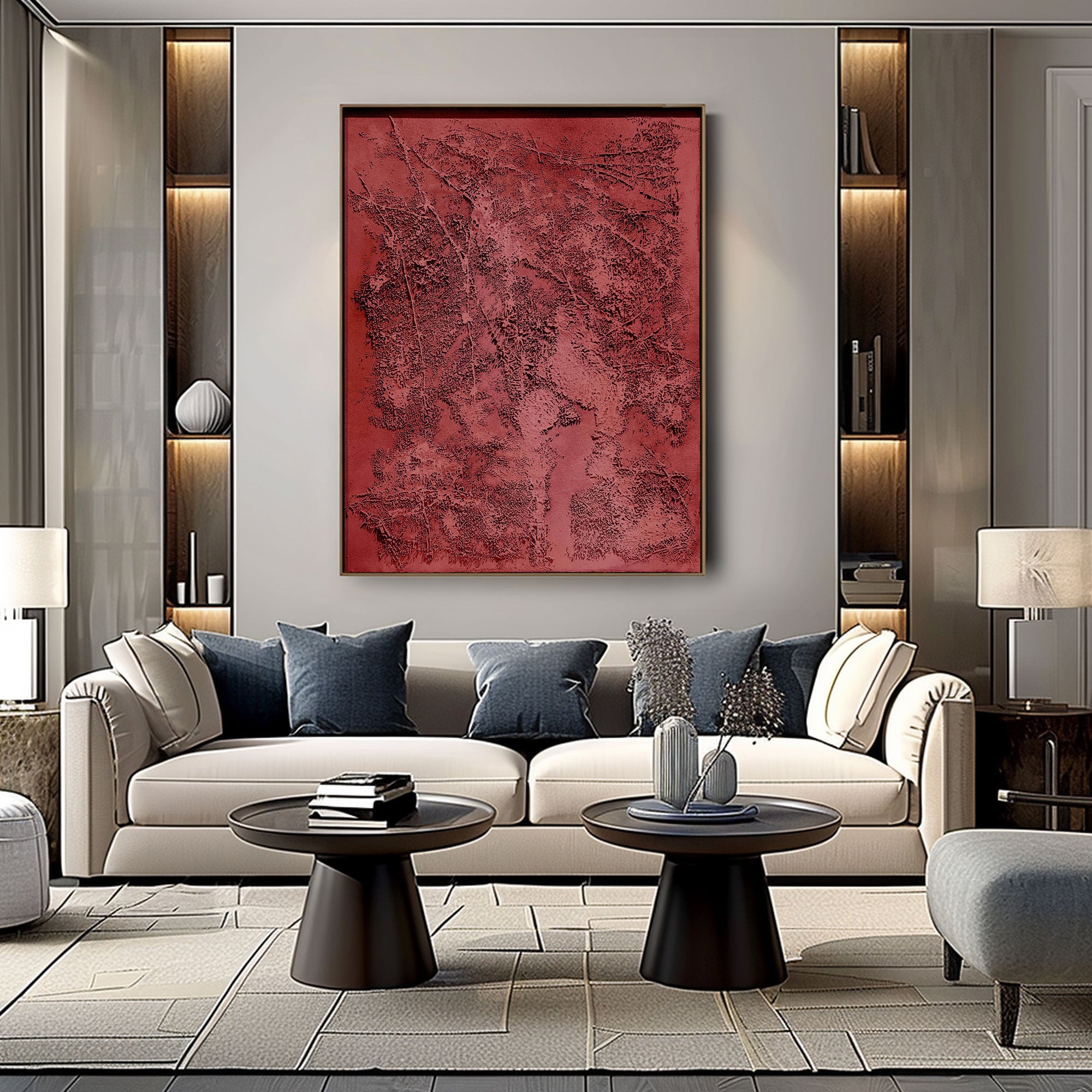 Contemporary Minimalist Art HML126