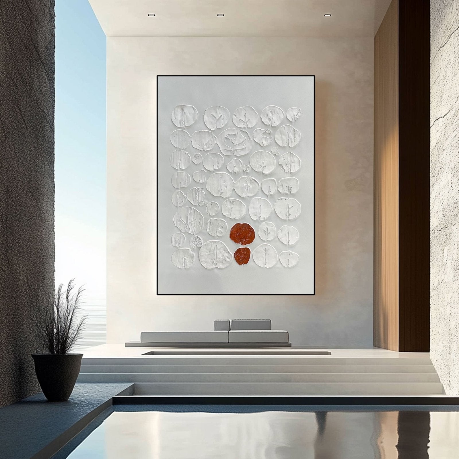 Plaster Art Texture Painting HTX058