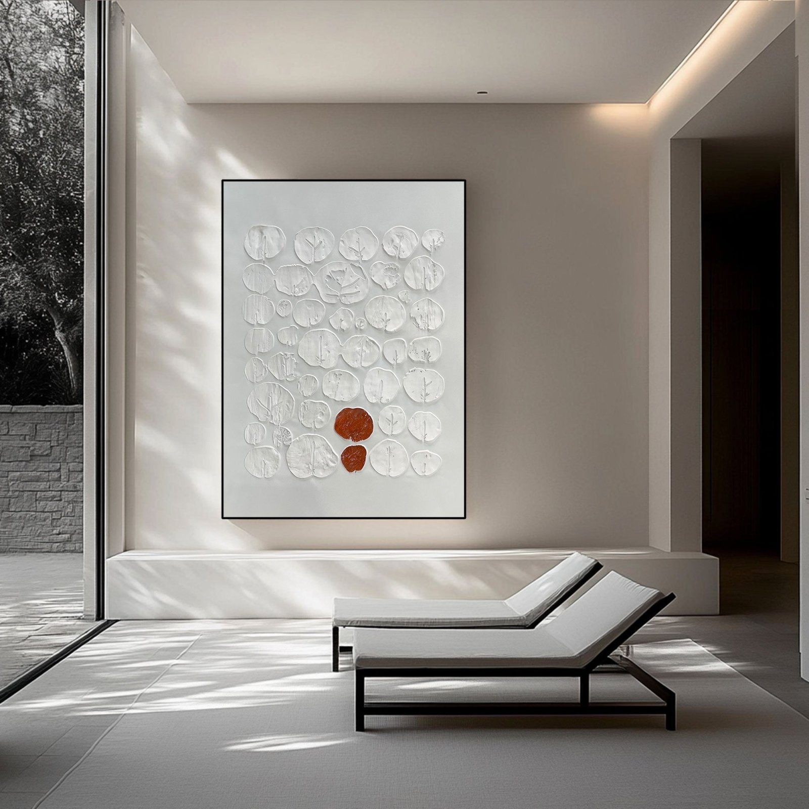 Plaster Art Texture Painting HTX058