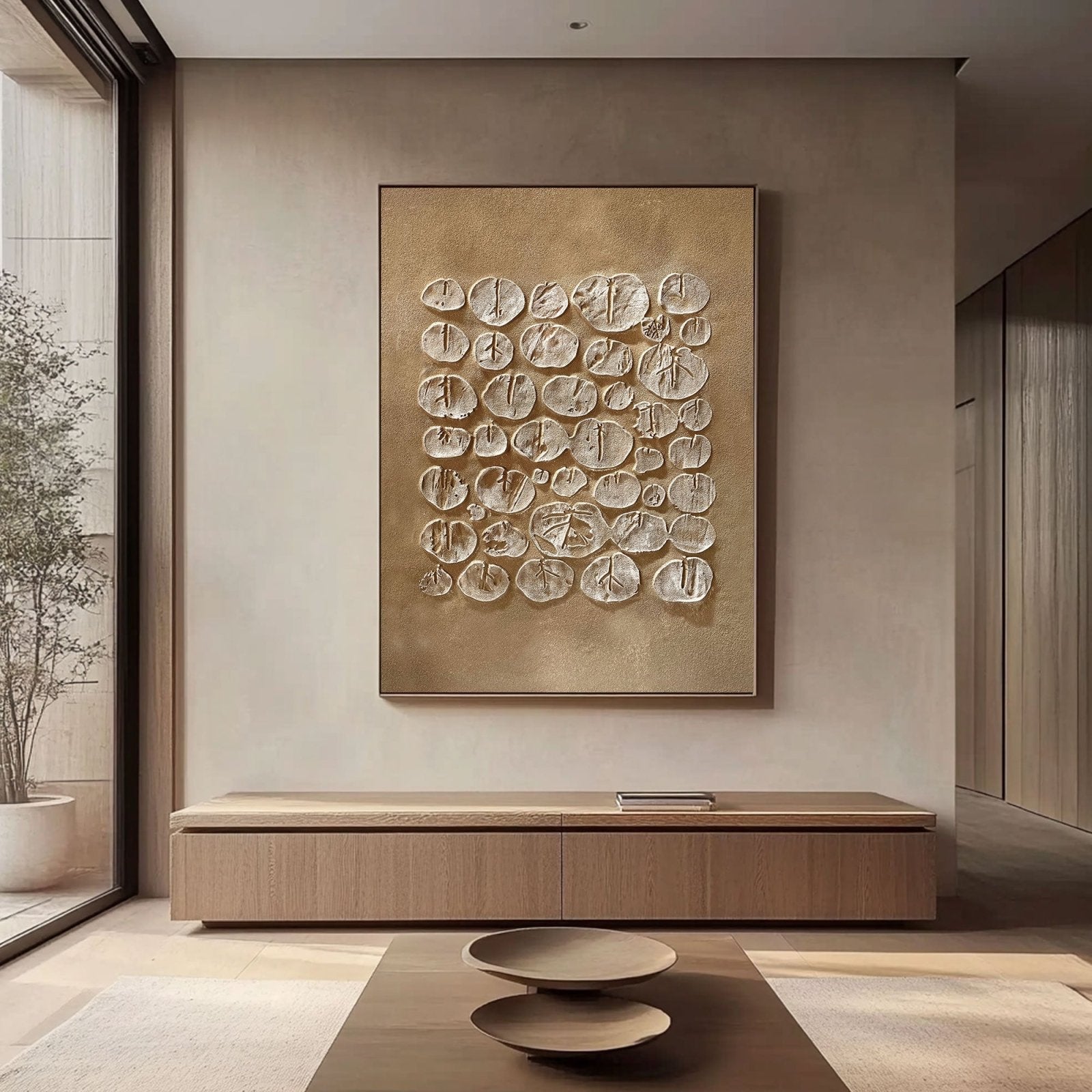 Plaster Art Texture Painting HTX060